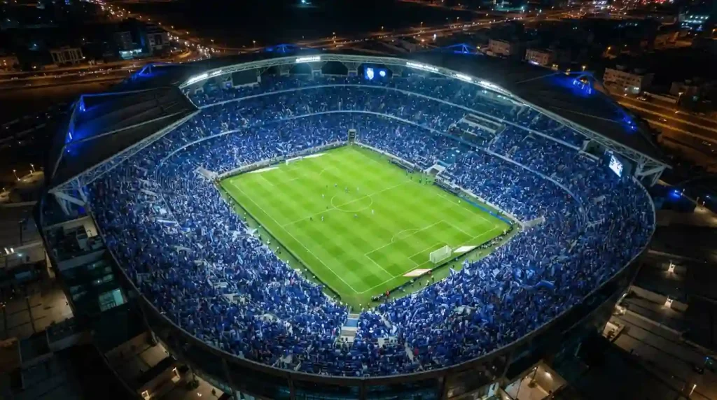 ملعب الهلال السعودي الذي قد يستضيف صلاح الموسم القادم