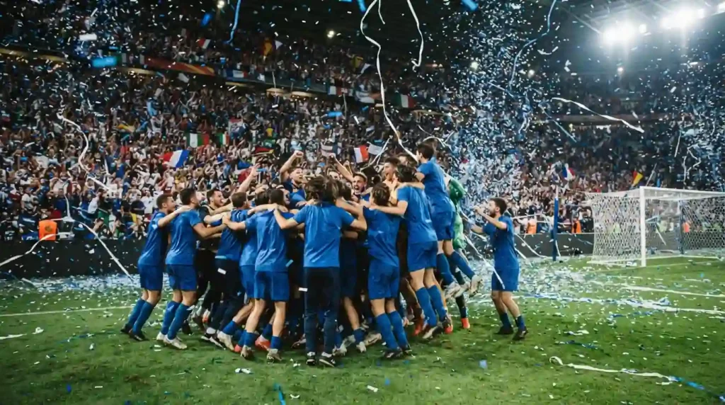 لاعبو كاب فيردي يحتفلون بالتأهل التاريخي لدور الـ32 في كأس العالم 2026