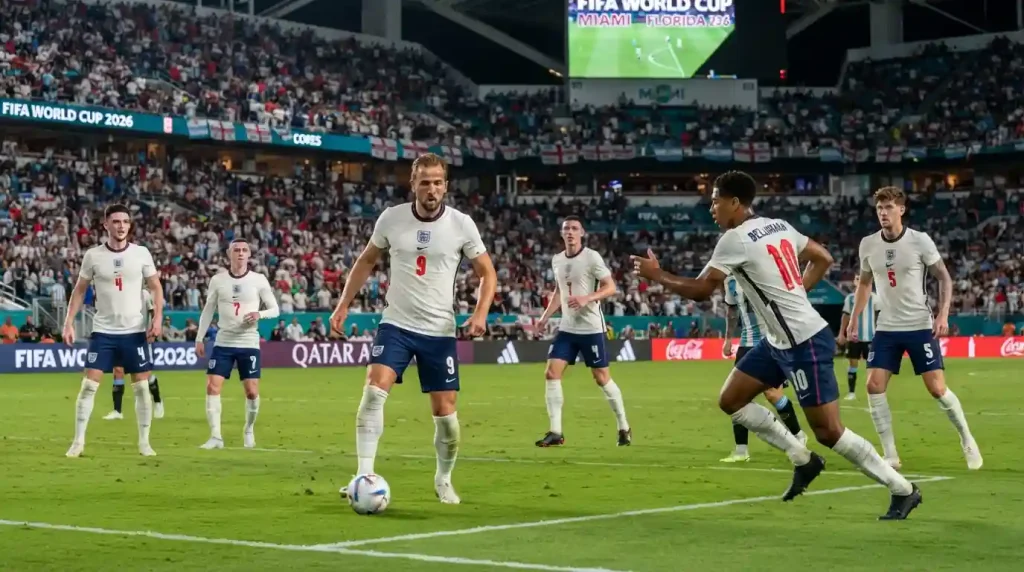 منتخب إنجلترا في مباراة المركز الثالث بكأس العالم 2026
