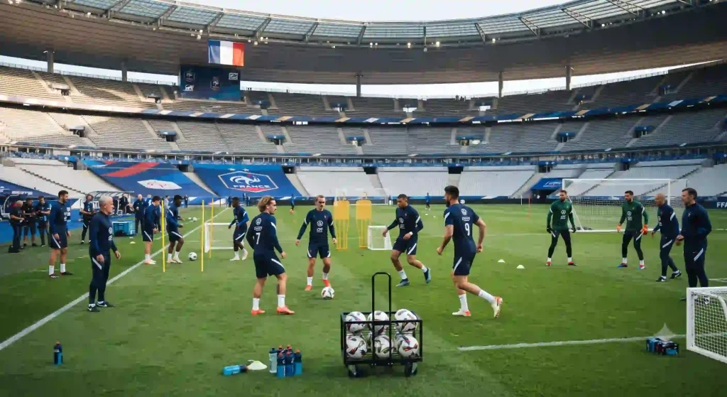 منتخب فرنسا يستعد لعهد زيدان الجديد