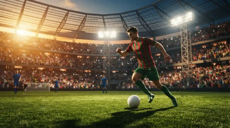أيوب بوعدي لاعب وسط منتخب المغرب في كأس العالم 2026