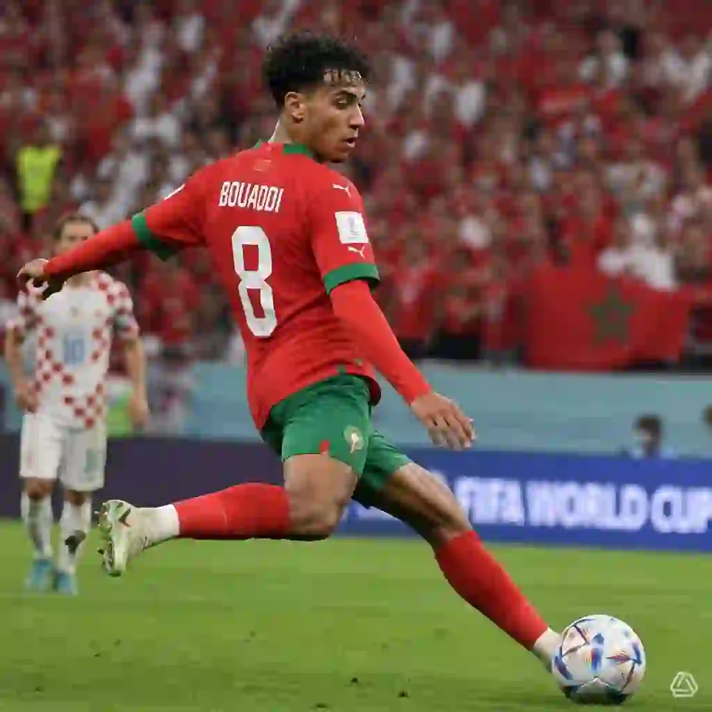 بوعدي خلال مباريات كأس العالم 2026