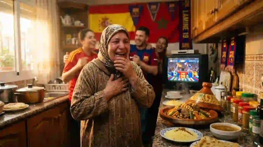 جدة لامين يامال تحتفل بتتويج حفيدها بكأس العالم