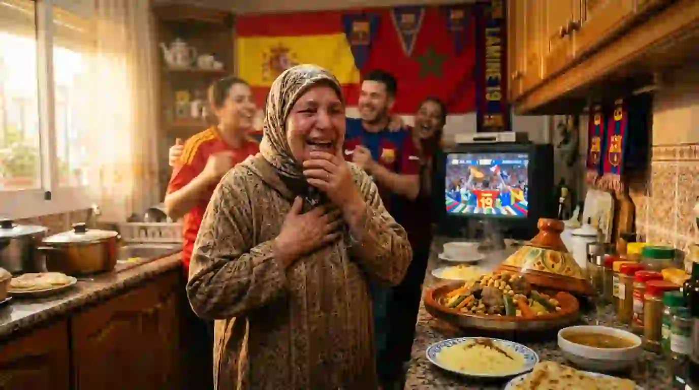 جدة لامين يامال تحتفل بتتويج حفيدها بكأس العالم