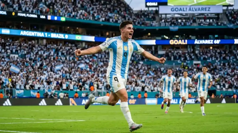 جوليان ألفاريز يعلن رغبته في الرحيل عن أتلتيكو مدريد 2026