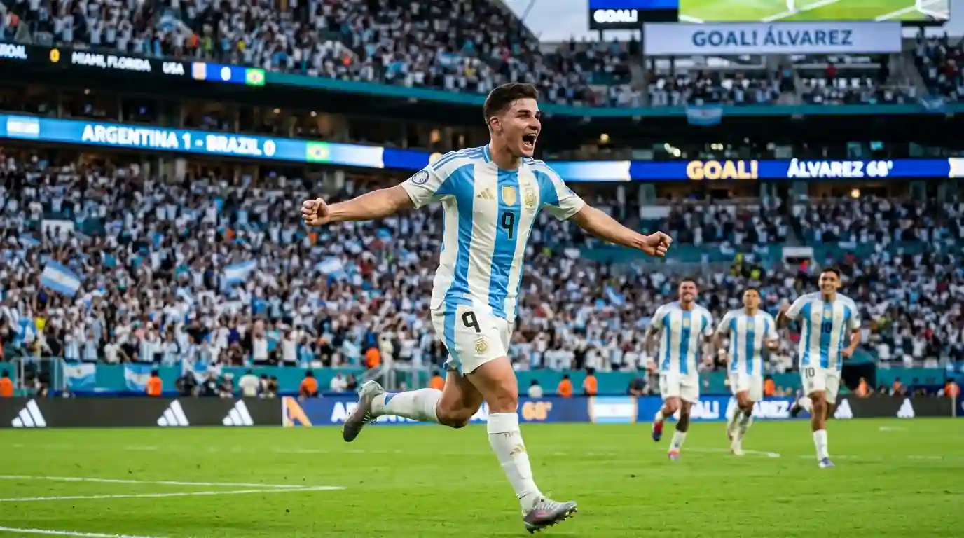 جوليان ألفاريز يعلن رغبته في الرحيل عن أتلتيكو مدريد 2026