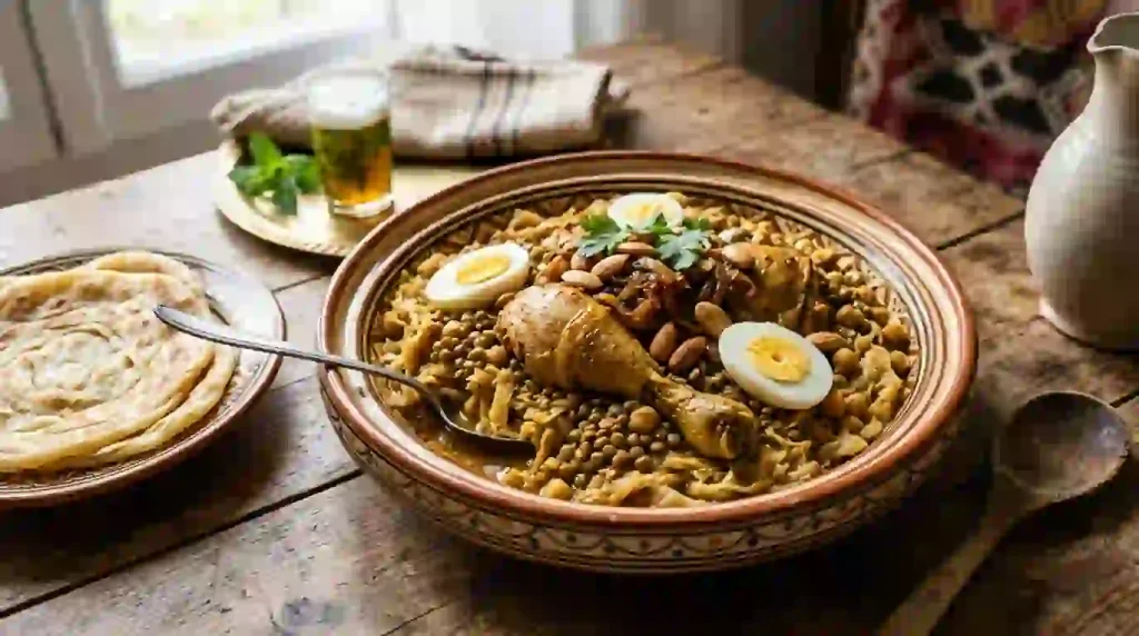 طبق الرفيسة المغربي التقليدي