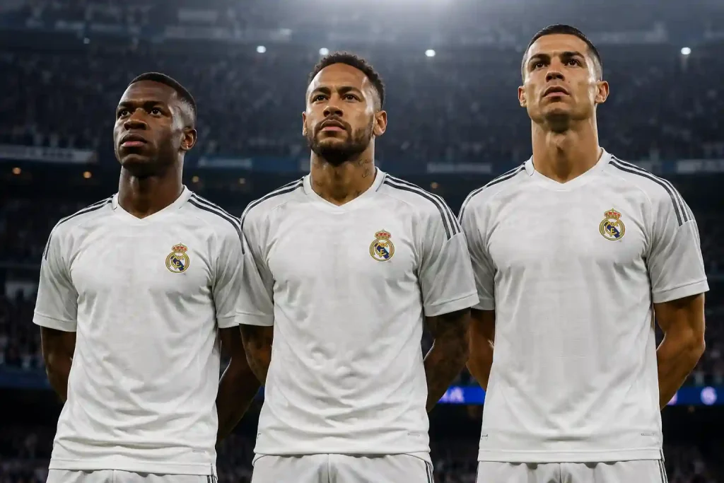 خط هجوم ريال مدريد المستقبلي مع هالاند