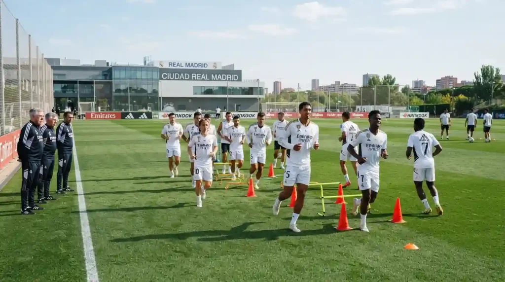 تدريبات ريال مدريد في فالديبيباس استعداداً لموسم مورينيو مبابي ريال مدريد 2026