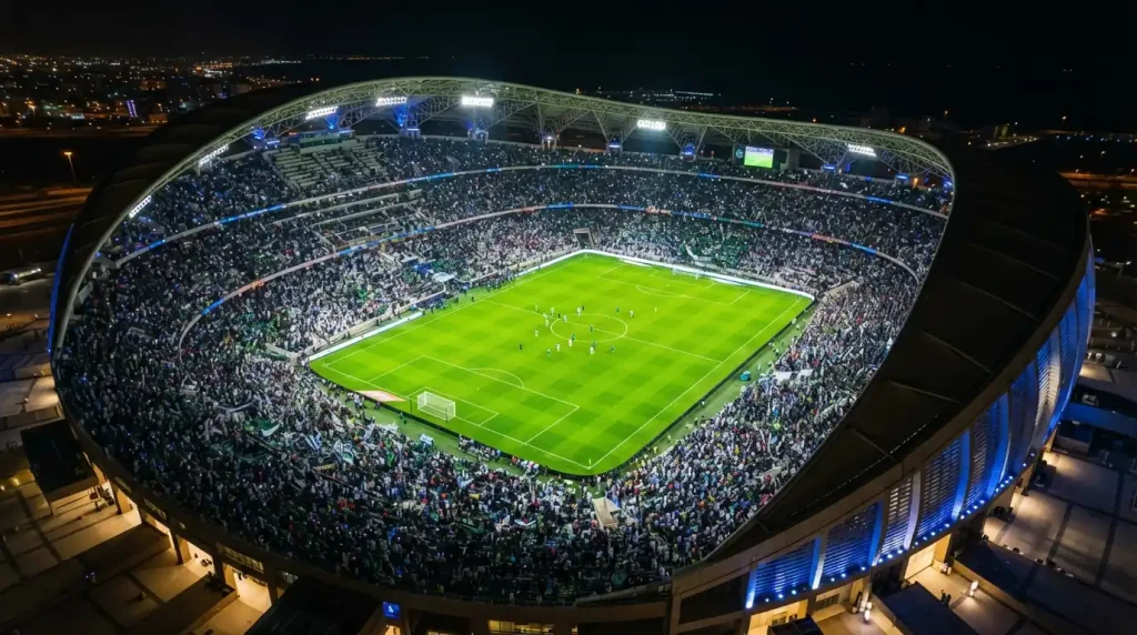 ملعب الدوري السعودي الذي يستهدف ضم رافينيا
