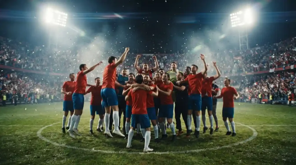 إسبانيا تحتفل بالتأهل لنهائي كأس العالم 2026 بعد الفوز على فرنسا