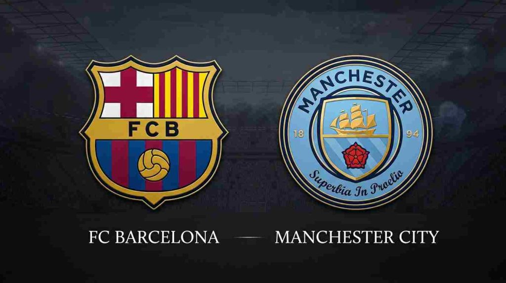 برشلونة ومانشستر سيتي
