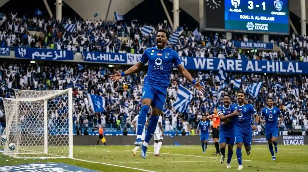 فوز الهلال الفيصلي 4-2 في افتتاح دوري روشن