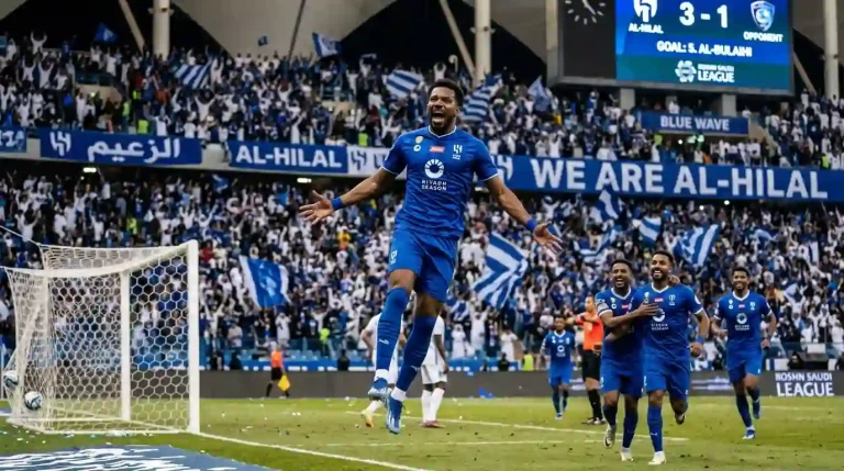 فوز الهلال الفيصلي 4-2 في افتتاح دوري روشن