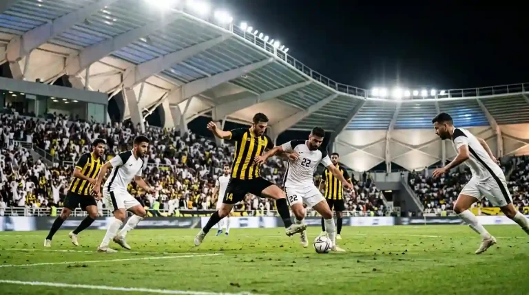 مباراة الاتحاد والجزيرة في ملحق دوري أبطال آسيا للنخبة