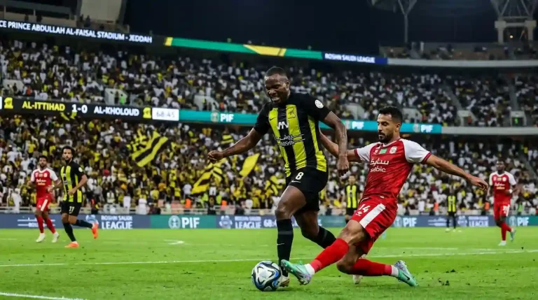 الاتحاد والخلود يتعادلان 0-0 في افتتاح دوري روشن