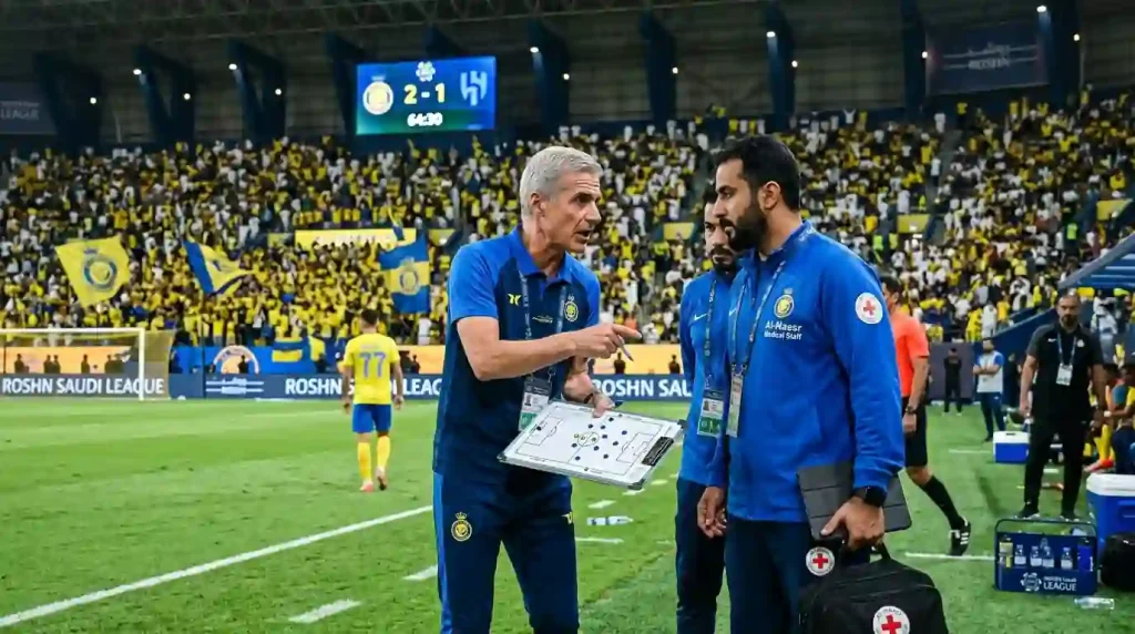 الجهاز الطبي للنصر يوضح أسباب الغيابات