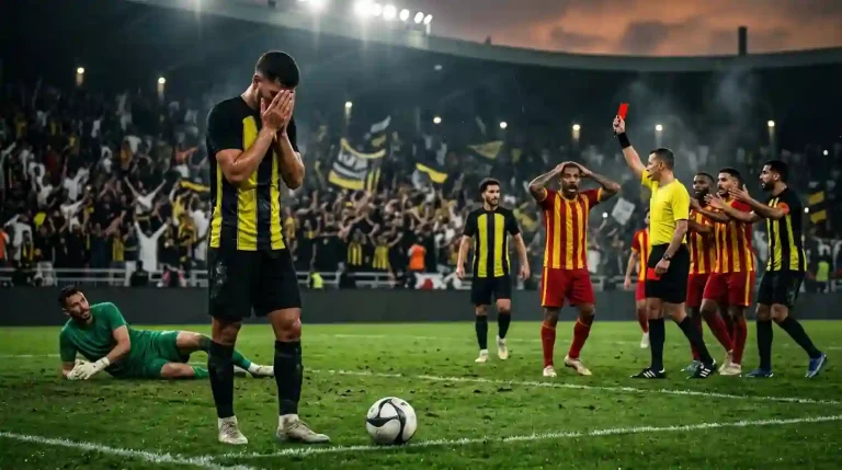 طرد بيريرا يهز الاتحاد في مواجهة الخلود