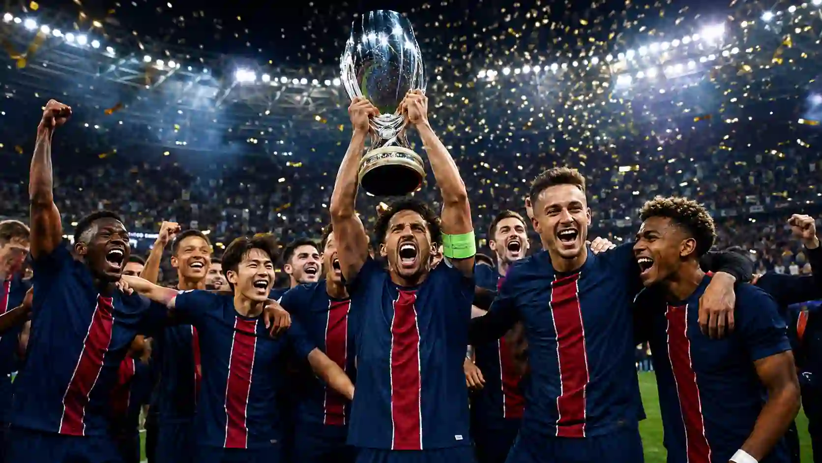 السوبر الأوروبي: باريس سان جيرمان يرفع الكأس بعد الفوز على أستون فيلا