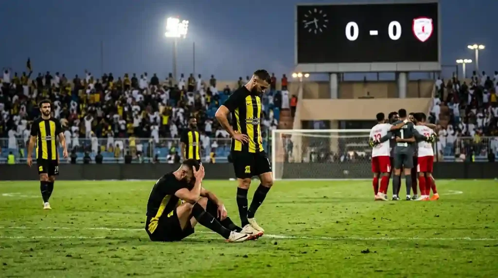 ملعب الاتحاد بعد نهاية مباراة الخلود